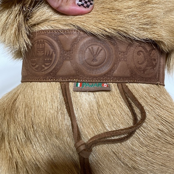 Pajar Goat Fur Boots with Leather Top Designs - Picture 10 of 17